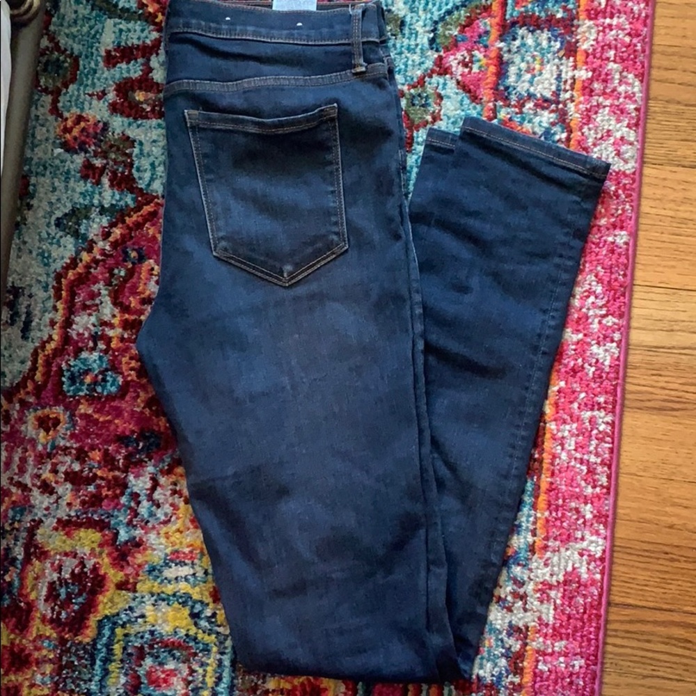 Banana Republic High Waist Skinny Ankle Jeans